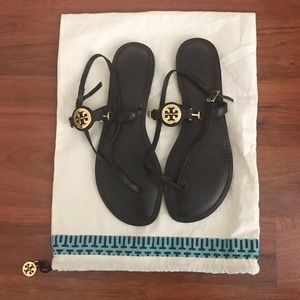 Tory Burch Dark Brown Sandals - Size 9.5